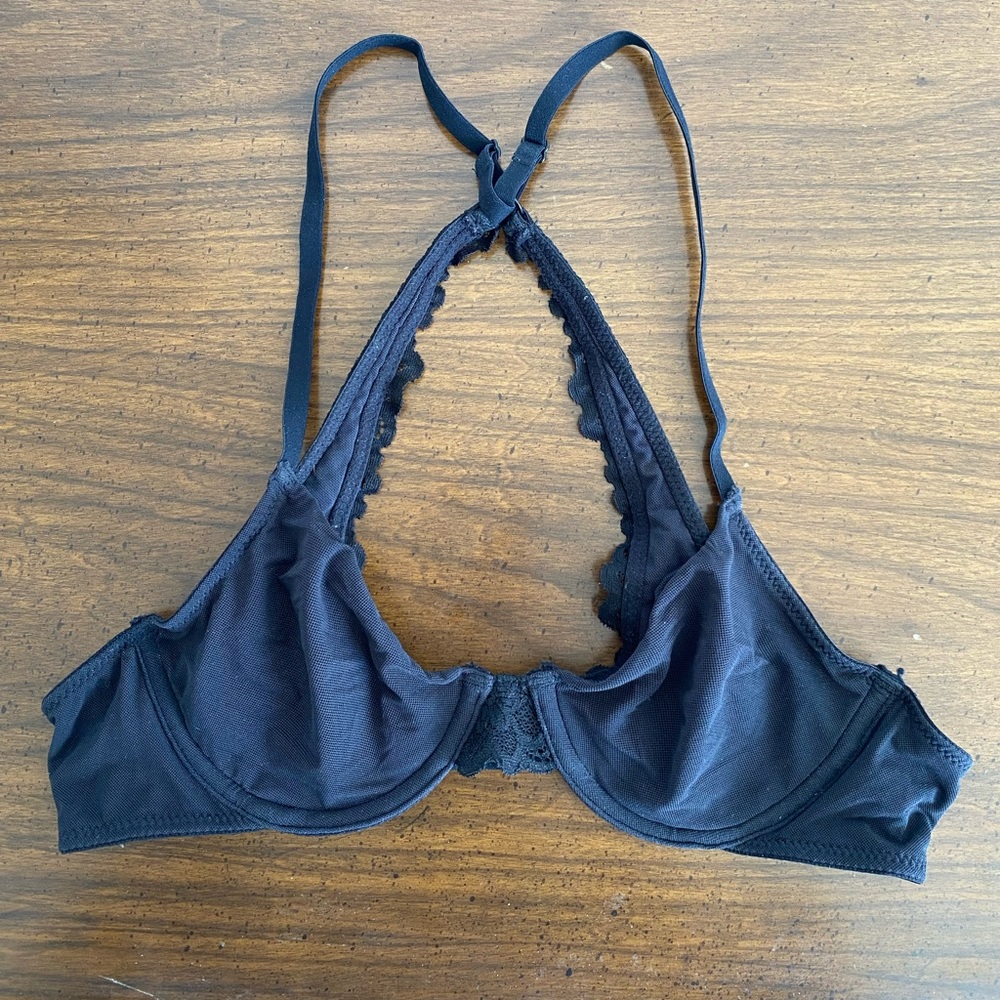Aerie- Happy mesh and lace bralette